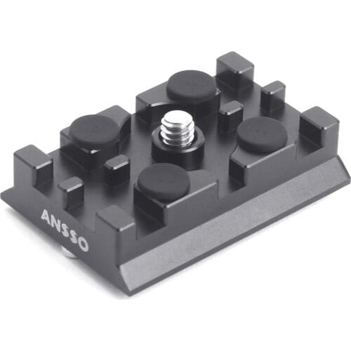 Ansso Cable Protection Clamp Wire Clip with 1/4" Screw Thread For Camera DSLR SDI HDMI USB Cable