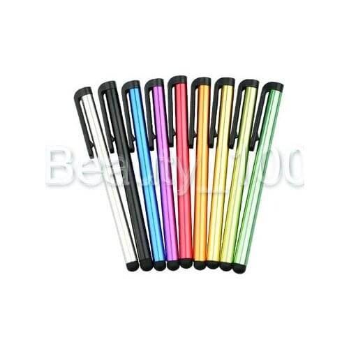 Factory Sale 3000pcs/lot Universal Capacitive Stylus Touch Pen for iPhone iPad Tablet PC Cellphone DHL FAST SHIPPING
