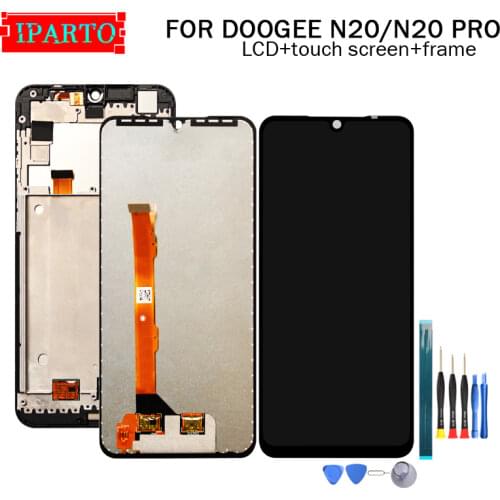 6.3 inch for DOOGEE N20 LCD Display+Touch Screen Digitizer Assembly 100% Original New LCD+Touch Digitizer for DOOGEE N20 PRO