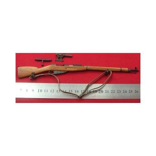 1: 6 Soviet famous rifle of World War II, all metal solid wood material, Mosin Nagan 1891/30 blocking rifle