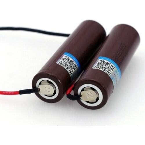 5 PCS.. VariCore HG2 3000 mAh Li-lon Battery 18650 3.7V Power Rechargeable Battery 20A Discharge + DIY Silica Gel Cable