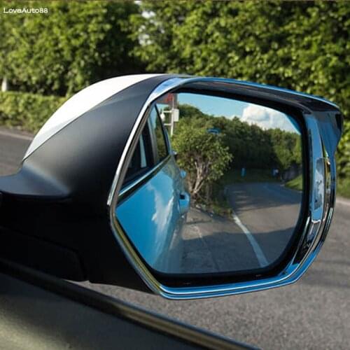 Car Rear View Mirror Shield Sun Visor Shade Frame Cover Protector for Honda CRV CR-V 2019 2018 2017 2020 Car Accessories