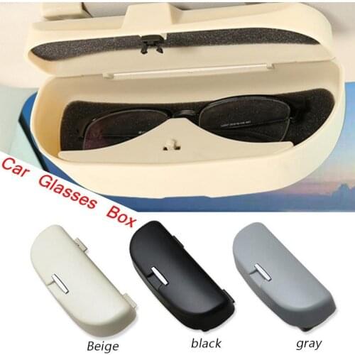 Auto Car Glasses Case Organizer Box Sunglasses Storage Holder for BMW X1 X3 F25 X5 F15 F85 F20 F21 F30 F35 F80 F32 F33 F48 F82