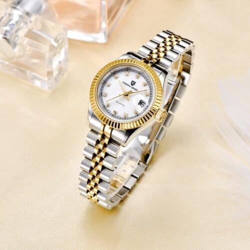 Fashion womens watches HAIQIN mechanical watches for women automatic watch women luxury simple ladies watch relogio feminino