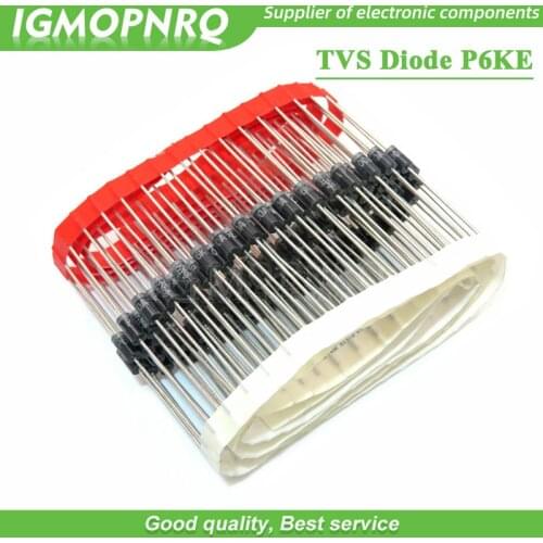 20PCS P6KE100A 100A P6KE150A 150A P6KE160A 160A P6KE180A 180A P6KE200A 200A P6KE220A 220A P6KE250A 250A TVS Diode P6KE