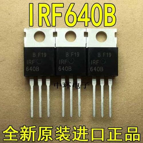 50 PCS IRF640B IRF640 TO-220 mos 18A 200V MOSFET TO-220