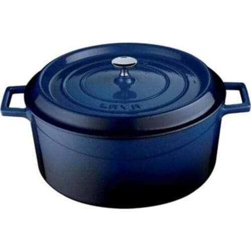 Round Pot 28 cm Trendy Blue