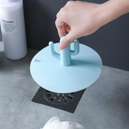 New Universal Floor Plug Kitchen Bath Tub Sink Round Silicone Water Stopper Tool Sewer Deodorant Cover Floor Drain Deodorizer