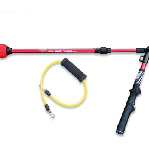 NEW-Folding Golf Swing Trainer Stick Posture Corrector Practice Swing Training Aids