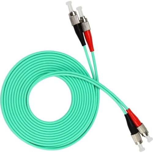 OM3 FC to FC 10GB Laser Optimized Multimode Fiber Patch Cable FC/UPC to FC/UPC optical fiber patch cord 3M 5M 10M 15M