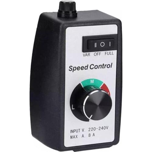 Motor Speed Controller Universal Electronic Stepless Governor Switch Blower Duct Fan Speed Control Regulator EU Plug 230V