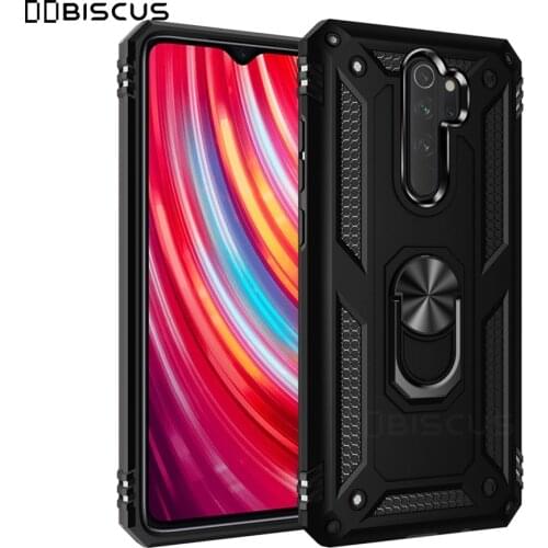 Luxury Armor Soft Shockproof Case For Xiaomi Redmi Note 8T Silicone Bumper Hard Cover Xiaomi Redmi Note 8 Pro Metal Ring Cases