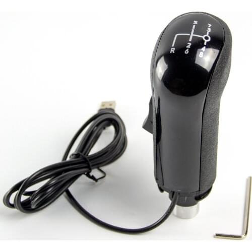 USB Gearshift Knob for Logitech G25 G27 G29 G920 for ETS2&ATS Games Euro Truck High Low Gear Simulator Shifter Simracing PC Game