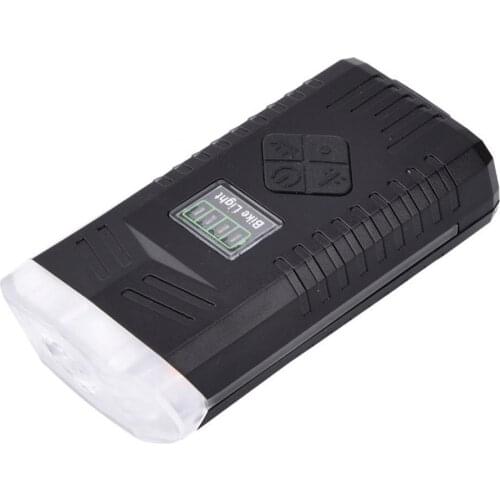 Bicycle Bike LED Front Light USB Rechargeable Safety Cycling Lamp Flashlight