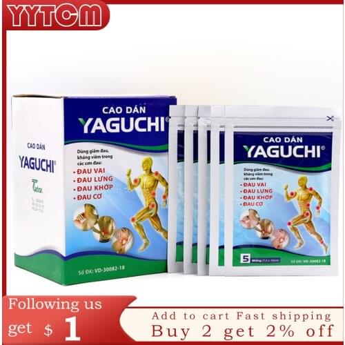 Vietnam yaguchi Patch Meridians Lumbar Pain Relief Back/Neck Muscular Pain relieving Health Care Healthcare