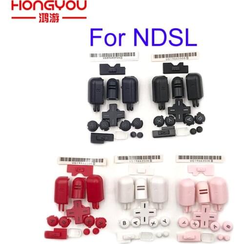 Replacement A B X Y L R D Pad Cross Button Full Button Set For DS Lite NDSL Buttons