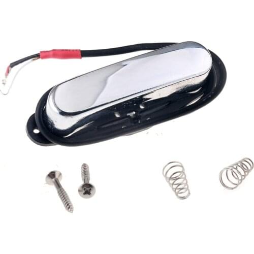 Musiclily 50mm Single Coil Pickup for Tele Style Guitar Neck, Black