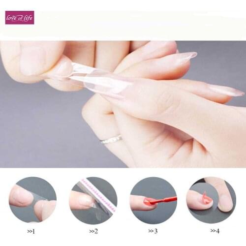 1pcs New Environmental Nail Guard Glue Full Cover Transparent Protector Sticker Easy Use&Clean for UV Gel Polish Manicure Tools