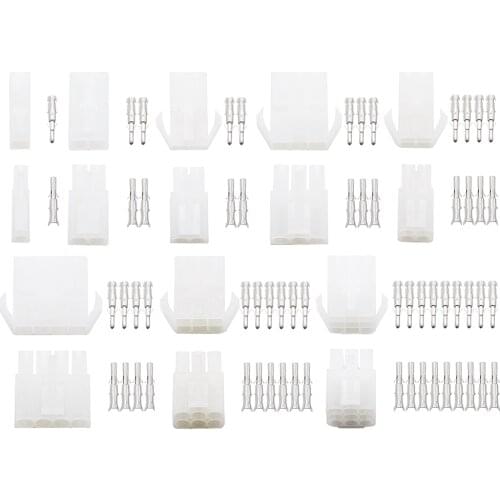 10 sets 1/2/3/4/6,5 pcs 9 Way pin Big Tamiya connector Set Kits large Tamiya set EL 6.2MM male Female socket plug