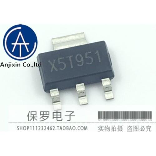 10pcs 100% orginal and new SMD transistor ZX5T951 ZX5T951GTA SOT-223 real stock