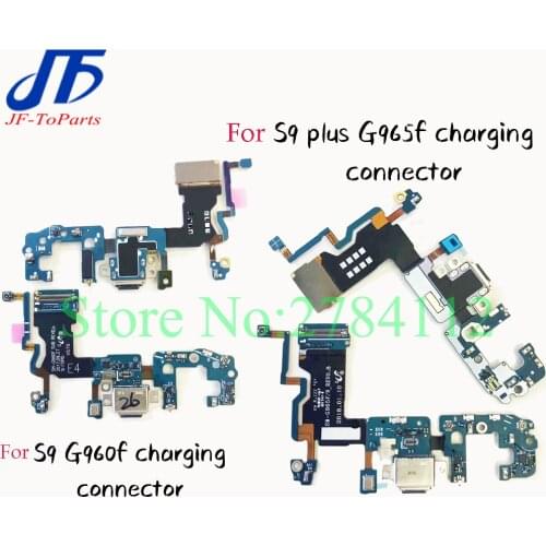 10pcs/lot For Samsung Galaxy S9 G960F g960u S9+ Plus G965F G965U Replacement USB Charging Charger Port Dock Connector Flex Cable