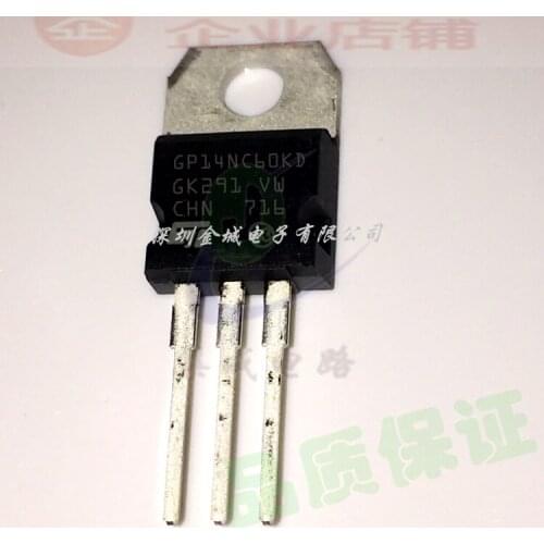 100% New&original STGP14NC60KD IGBT GP14NC60KD TO-220 600V
