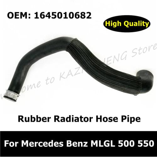 A1645010682 Water Tank Connection Suction Line Upper Hose For Mercedes Benz ML/GL 500/550 Rubber Radiator Hose Pipe