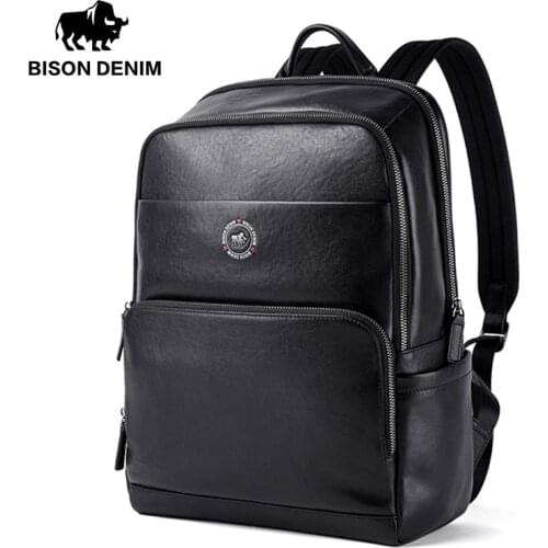 BISON DENIM Men's Travel Backpacks
