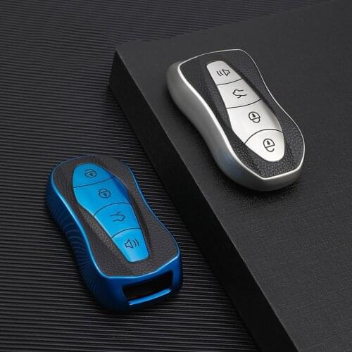 TPU Car Remote Key Cover Case For Geely Emgrand GS X6 SUV EC7 Car Smart Key Keychain Shell Protection Auto Accessories