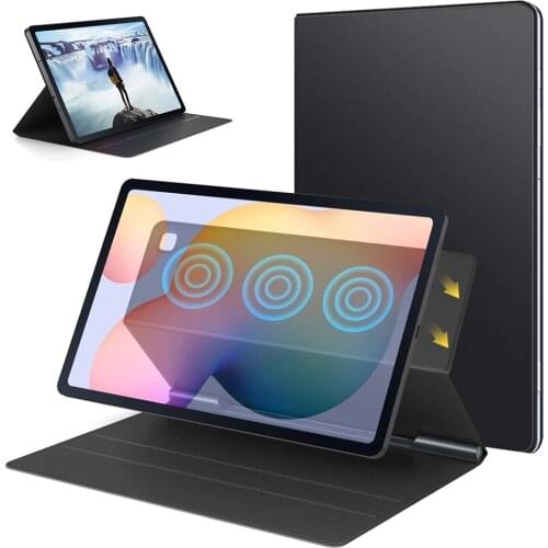 Tablet Case for Galaxy Tab S6 Lite 2020,Ultra-Slim Smart Folio Shell Cover Magnetic Absorption Case For Galaxy Tab S7 T870/T875