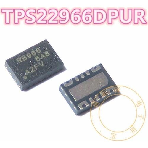 5piece-10piece/LOT TPS22966 TPS22966DPUR RB2966 RB966 Switching power supply chip WSON14 new original
