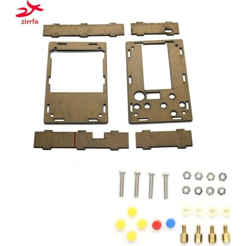 Electronic DIY Kit 8x16 Dot matrix game machine Acrylic/note: box only with the use of our game machine