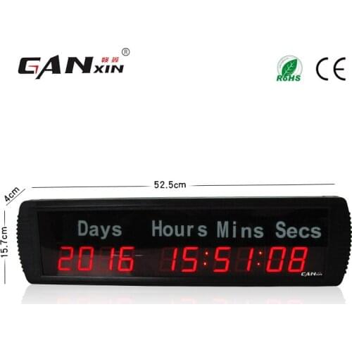 [Ganxin]1.8'' Portable and Special Designed Days Timing Clock Manufacturer