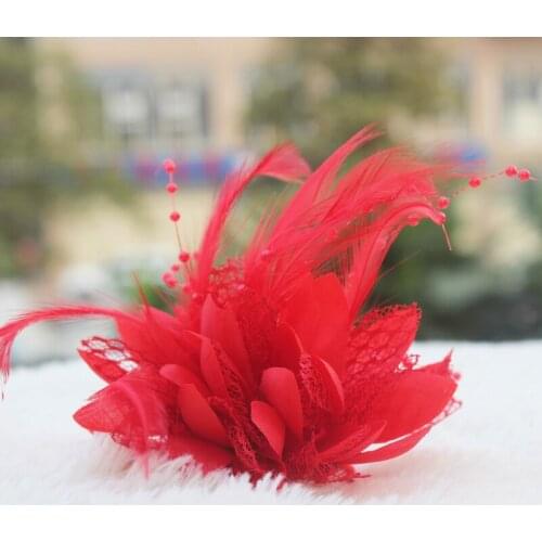 Hot Sale Hair accessories breastpin headwear Head Flower brooches