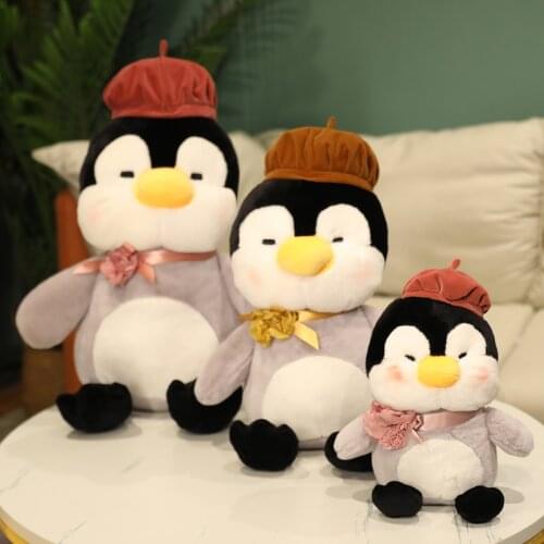 30-55cm Artistic Penguin Doll Animal Stuffed Plush Toy Interior Decoration Adult Childrens Birthday Gift