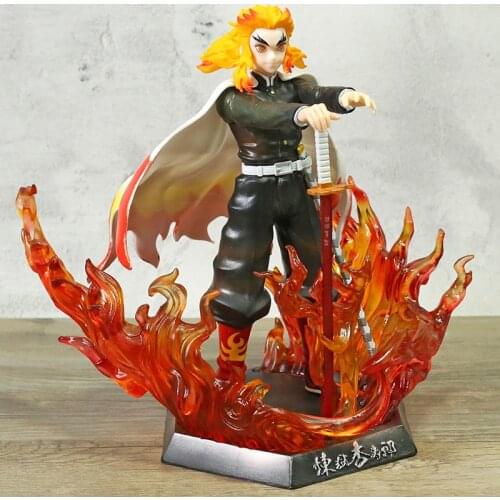 GK Demon Slayer Rengoku Kyoujurou PVC 1/8 Figure Model Toys