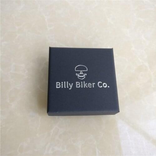 Wholesale 1000PCS/lot High Quality custom Luxury Paperboard box Jewelry box with gold foil logo Ring necklace bracelet box