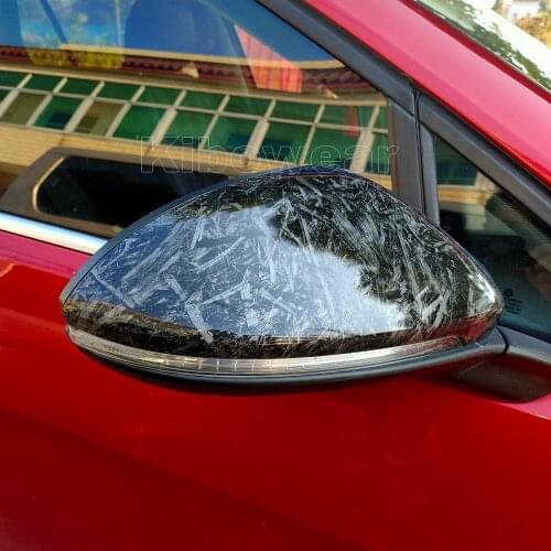 Forged Carbon pattern Side Wing Mirror Cover for VW Golf 7 MK7 7.5 GTD R GTI GTE VII Cap E-golf Sportsvan 2013 2018 2019