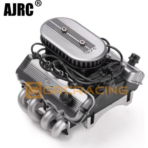 RC Car 1976 simulation V8 hood fan radiator F76 motor radiator 1/10 TRX4 TRX6 TRX-4 TRX-6 AXIAL SCX10 90046 d90 d110 heat sink