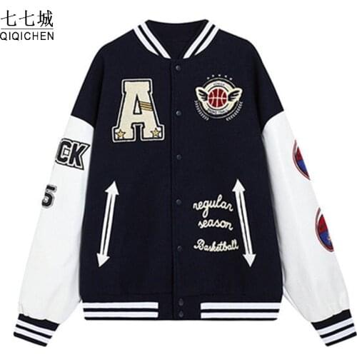 Autumn Patchwork Streetwear Jackets Men Plus Size 5XL Hooded Casual Loose Print Windbreaker Jacket Male Hip Hop Cotton Coat