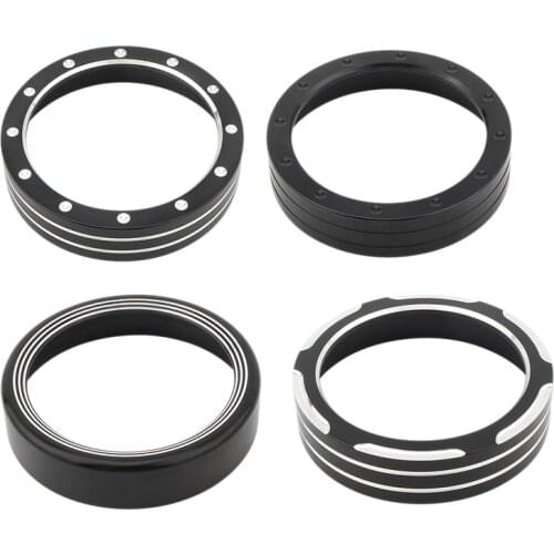 Motorcycle Speedometer Trim Bezel Instrument Gauge Trim Ring Cover for Honda Rebel CMX 300 CMX 500 2017-2019 Black Aluminum