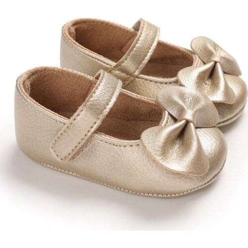 Focusnorm Baby Girl Shoes White Lace Christening Pre-walker 0-18 months Shoes First Walkers Shoes Princess Shoes