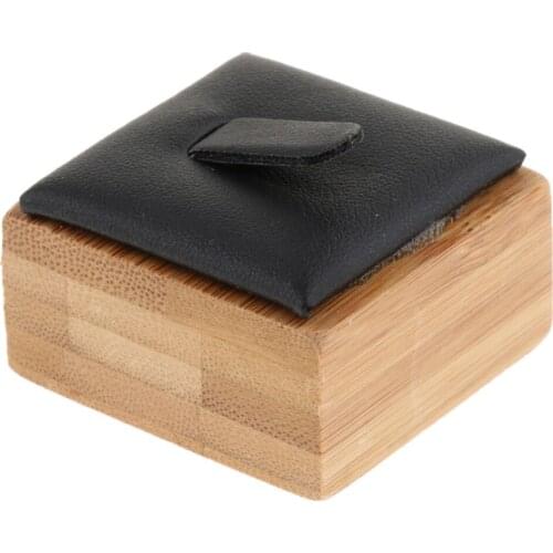Solid Wooden Ring Jewelry Display Stand Holder Single Ring Exhibition