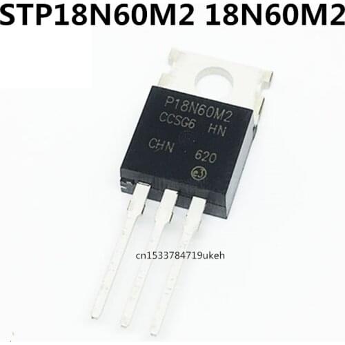 Original 5pcs/ STP18N60M2 18N60M2 TO-220 650V 13A