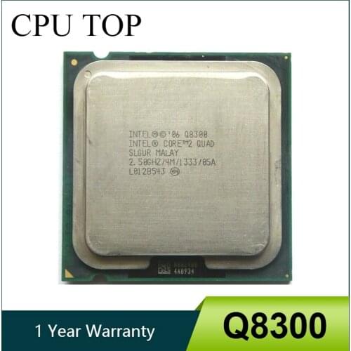 Core 2 Quad Q8300 Processor 2.5GHz 4MB 1333MHz Socket 775 cpu