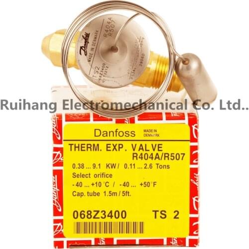 Danfoss TS2 068Z3400 R404/R507 Expansion valve