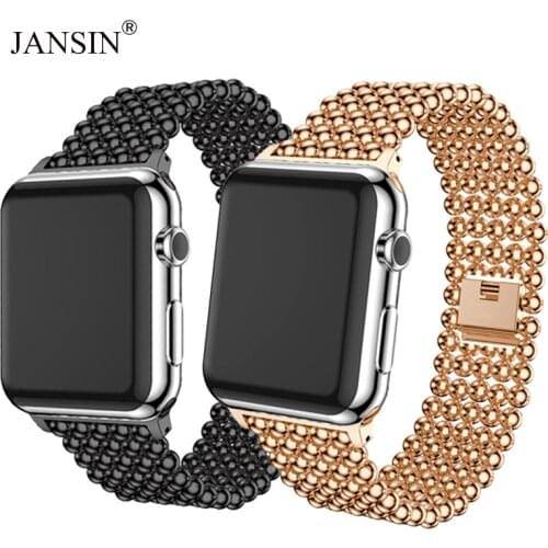 Stainless Steel Strap For Apple Watch band 44mm 40mm Bracelet Metal Correa For Apple Watch Band 42mm 38mm Watchband SE 6 5 4 3 2