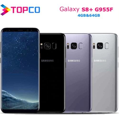 Samsung Galaxy S8+ S8 Plus Original Global Version G955F 4G Android Phone Exynos Octa Core 6.2" 12MP RAM 4GB ROM 64GB NFC