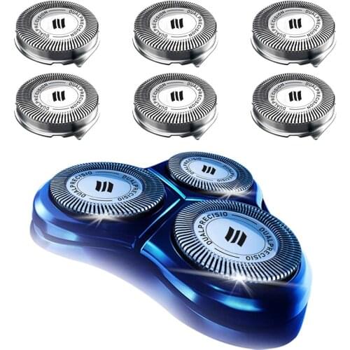 HQ8 Replacement Heads for Philips Norelco Shavers Compatible with Philips Norelco Razor and Aquatec Shavers OEM HQ8 Blades Upgra