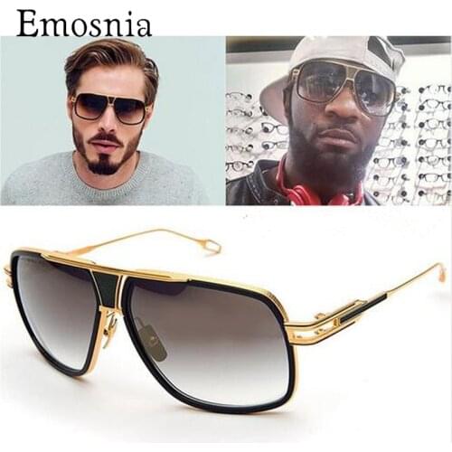 Emosnia New Style 2017 Sunglasses Men Brand Designer Sun Glasses Driving Oculos De Sol Masculino Grandmaster Square Sunglass